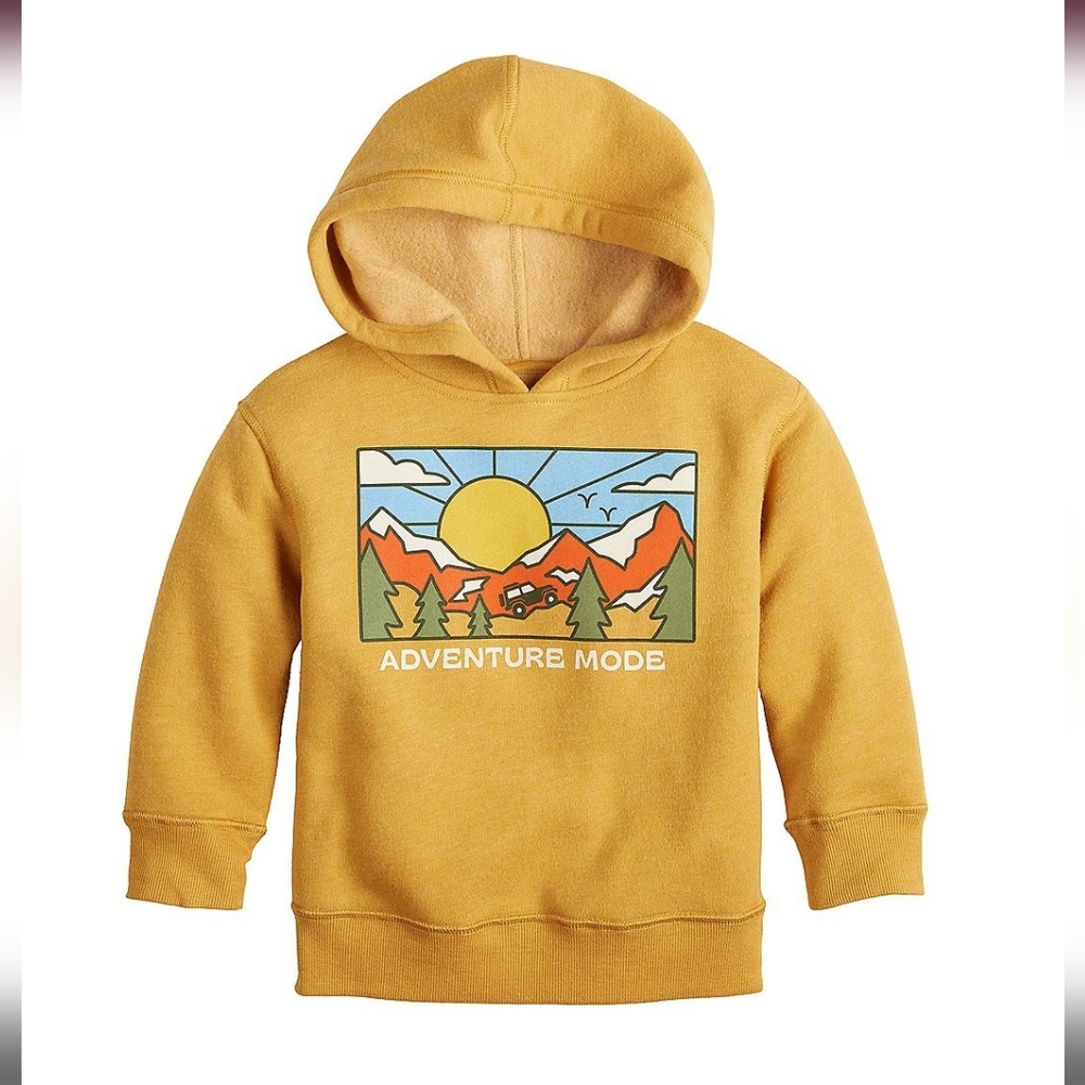 (3/$10) Size 4 Boys, Adventure Hoodie